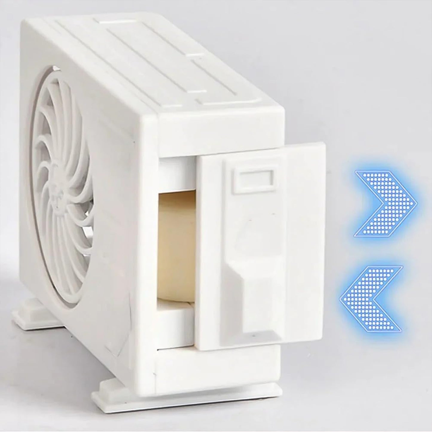 Ac Design Solar-Powered Car Air Freshener Built-In Perfume Diffuser For Dashboard And Ac Vent