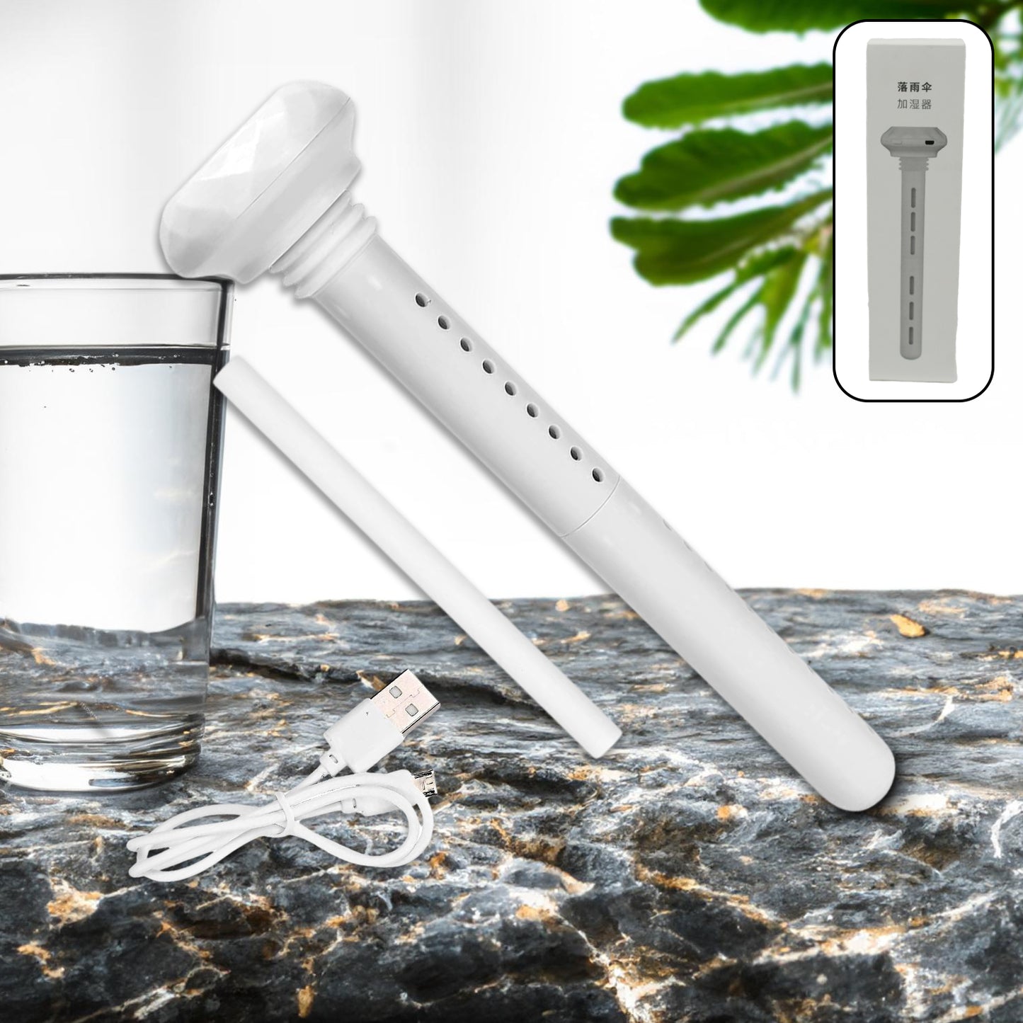 Mini Portable Humidifier For Car Personal Usb Powered Bedroom Quiet Humidified Ultrasonic Cool Mist Humidifier Plants Car Travel Office Hotel (1 Pc)