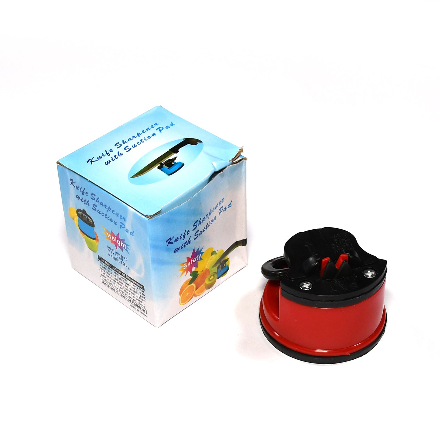Manual Mini Kitchen Knife Sharpener For Sharpening Stainless Steel Sharpening Tool For Ceramic Knife And Steel Knives Mini Knife Sharpener With Suction Pad