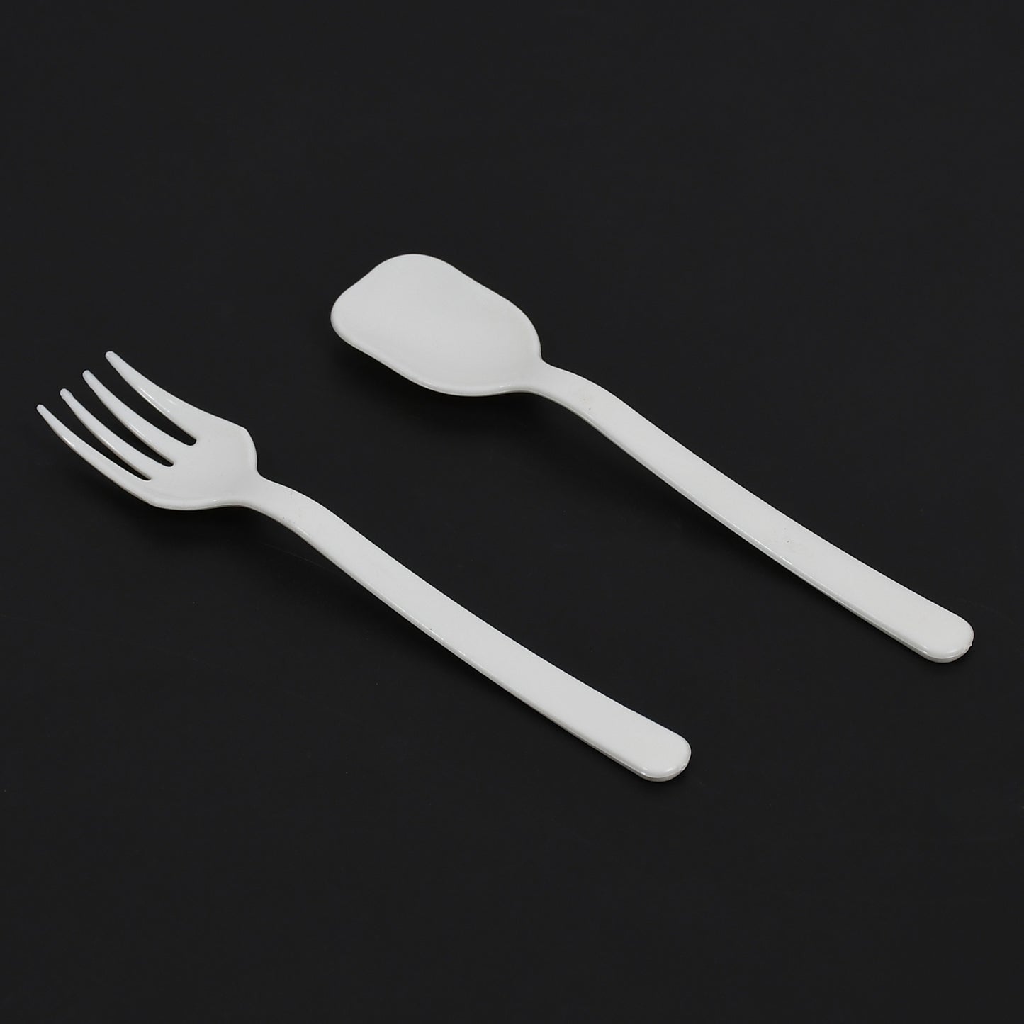 Plastic Forks Spoon Cutlery-Utensils Parties Dinners Catering Services Family Gatherings ( Pack Of 2)