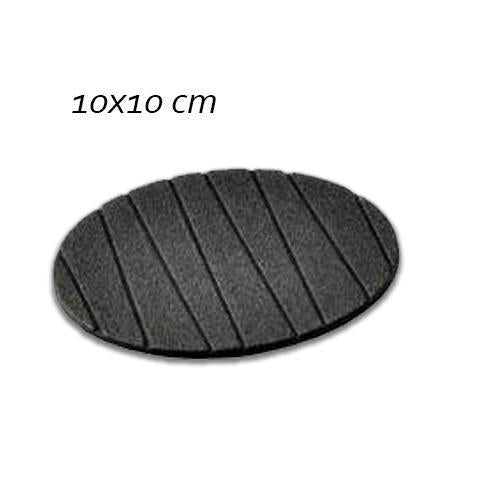 6Pcs Useful Round Shape Plain Silicone Cup Mat Coaster Drinking Tea Coffee Mug Wine Mat For Home