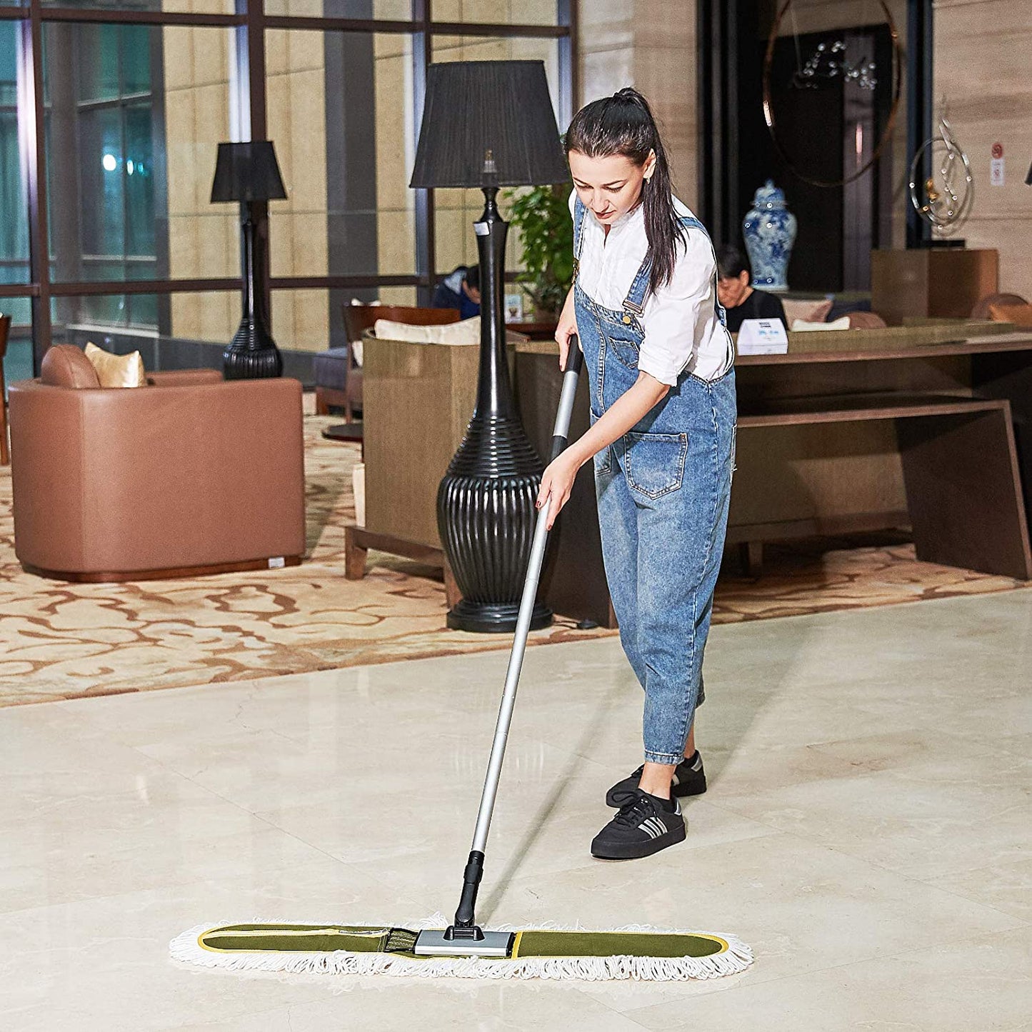 Dust Mop Refill - Replacement Mop Head Only - 50Cm X 20Cm