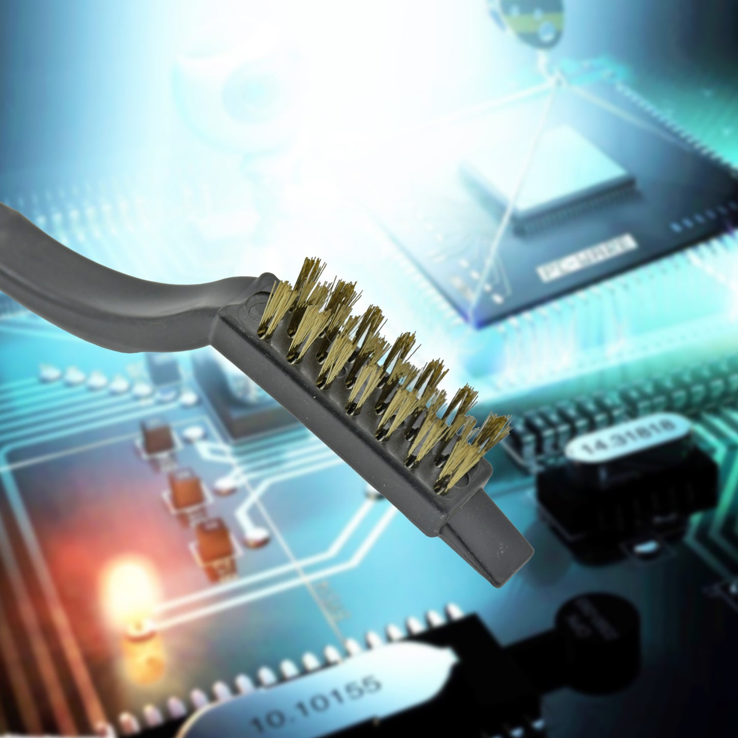 3Pcs Mini Wire Brush Set (Steelnylonbrass Brush)