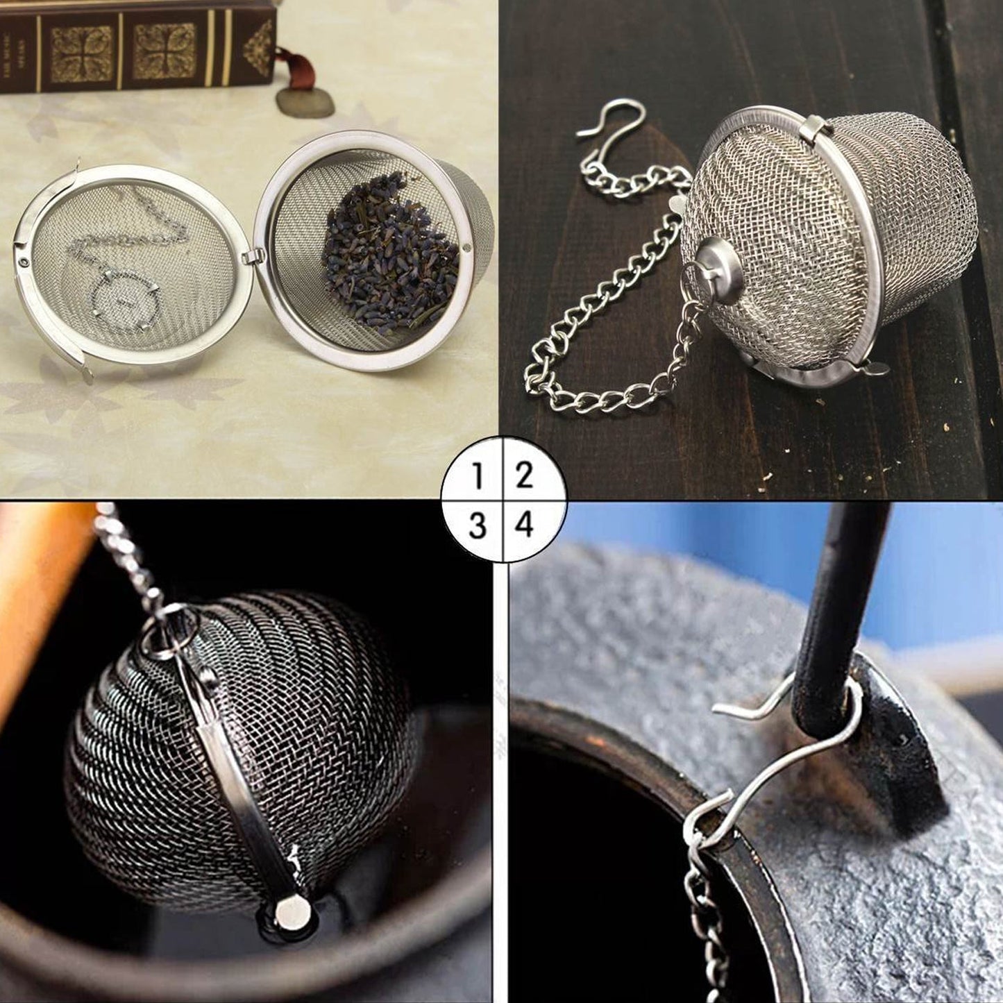 Ss Easy Tea Filter Used For Filtering Tea Purposes While Making It In All Kinds Of Official And Household Kitchen Places Etc.