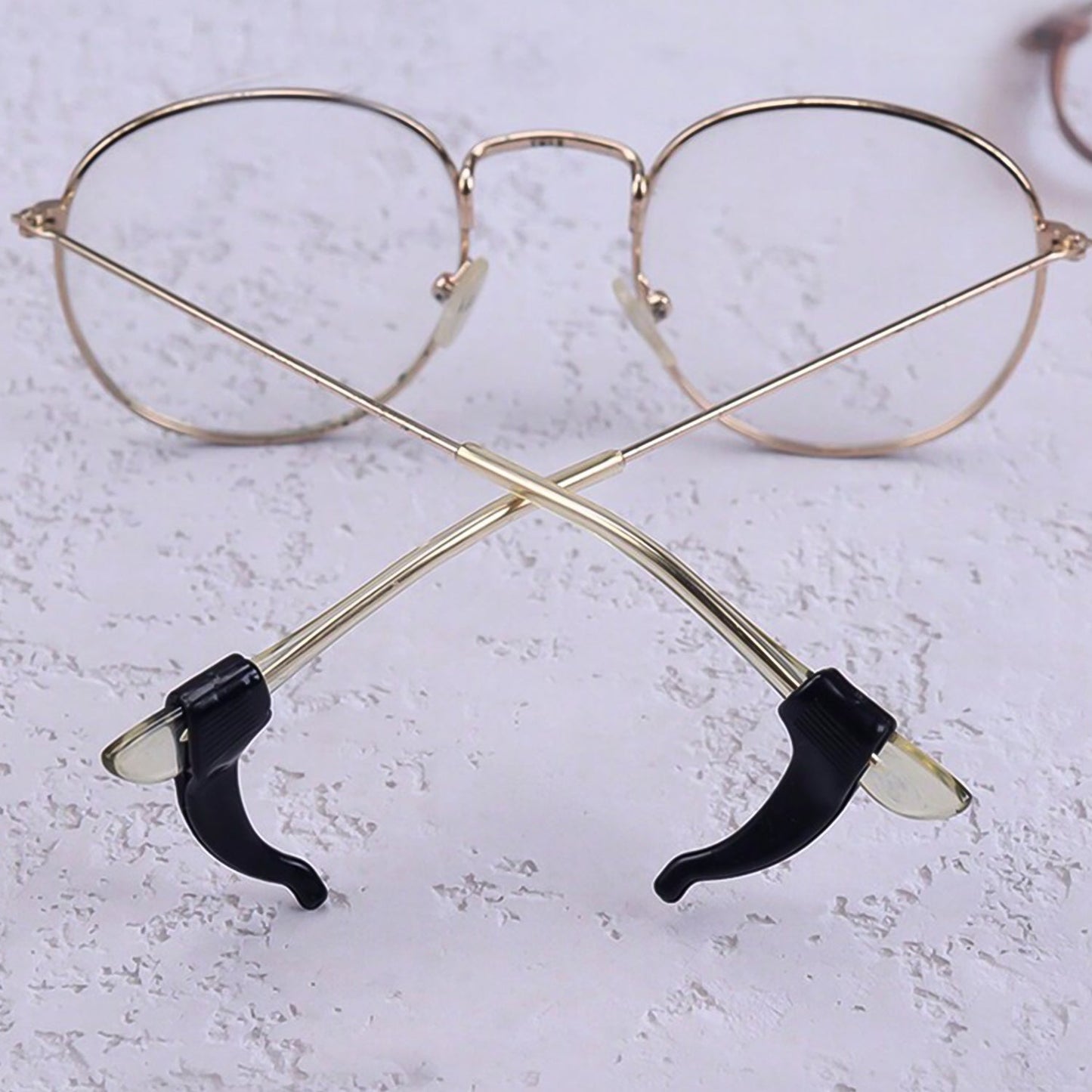 Softsilicone Glasses Ear Hooks Anti-Slip Eyeglasses (1 Pair)