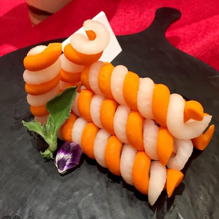 Kitchen Plastic Vegetables Spiral Cutter Spiral Knife Spiral Screw Slicer