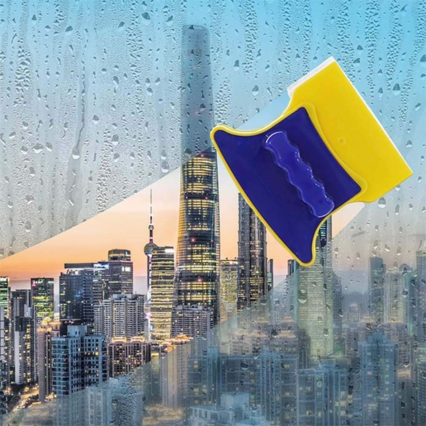 Window Cleaner Double-Side Glazed Two Sided Glass Cleaner