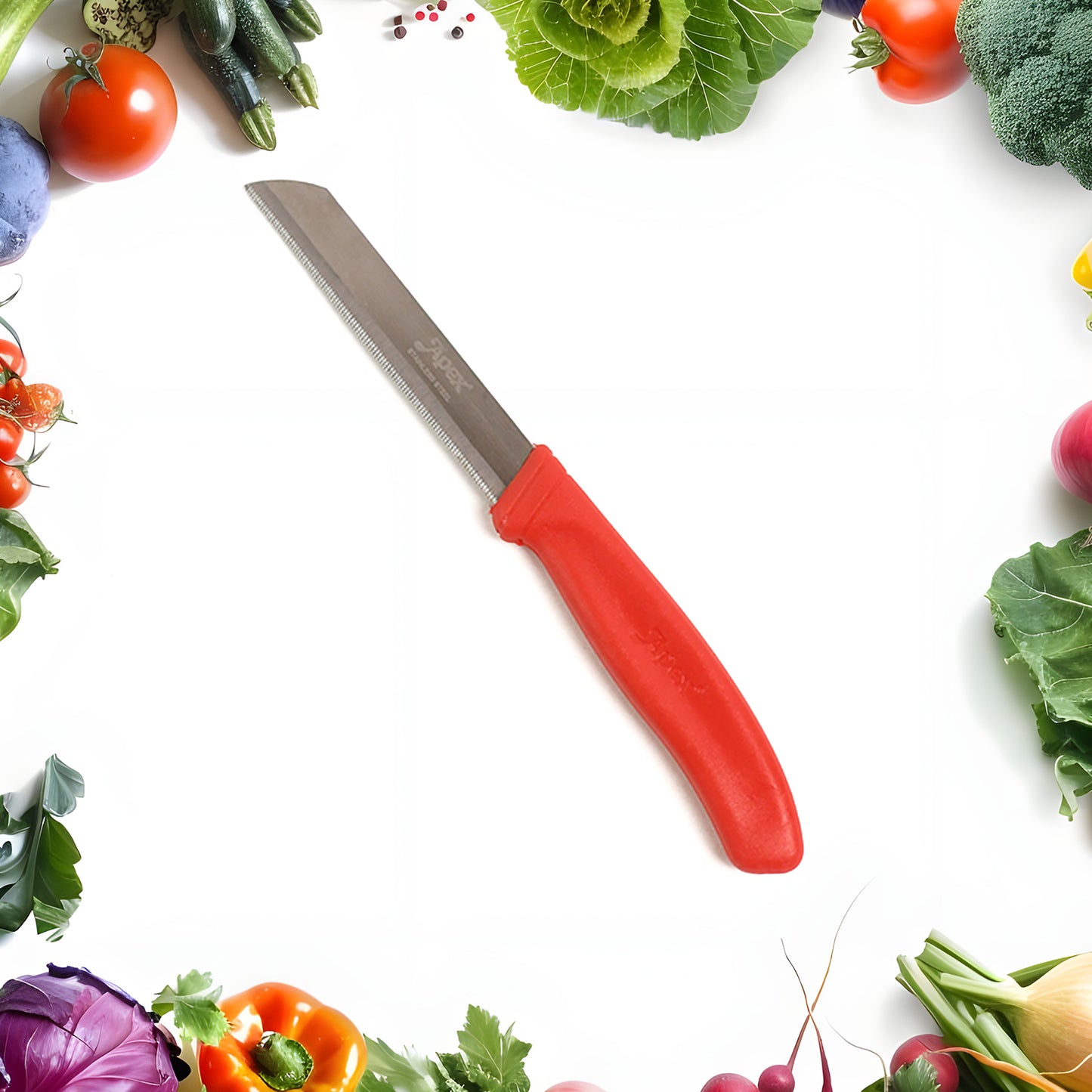 Apex3-Piece Stainless Steel Kitchen Knife And Peeler Set