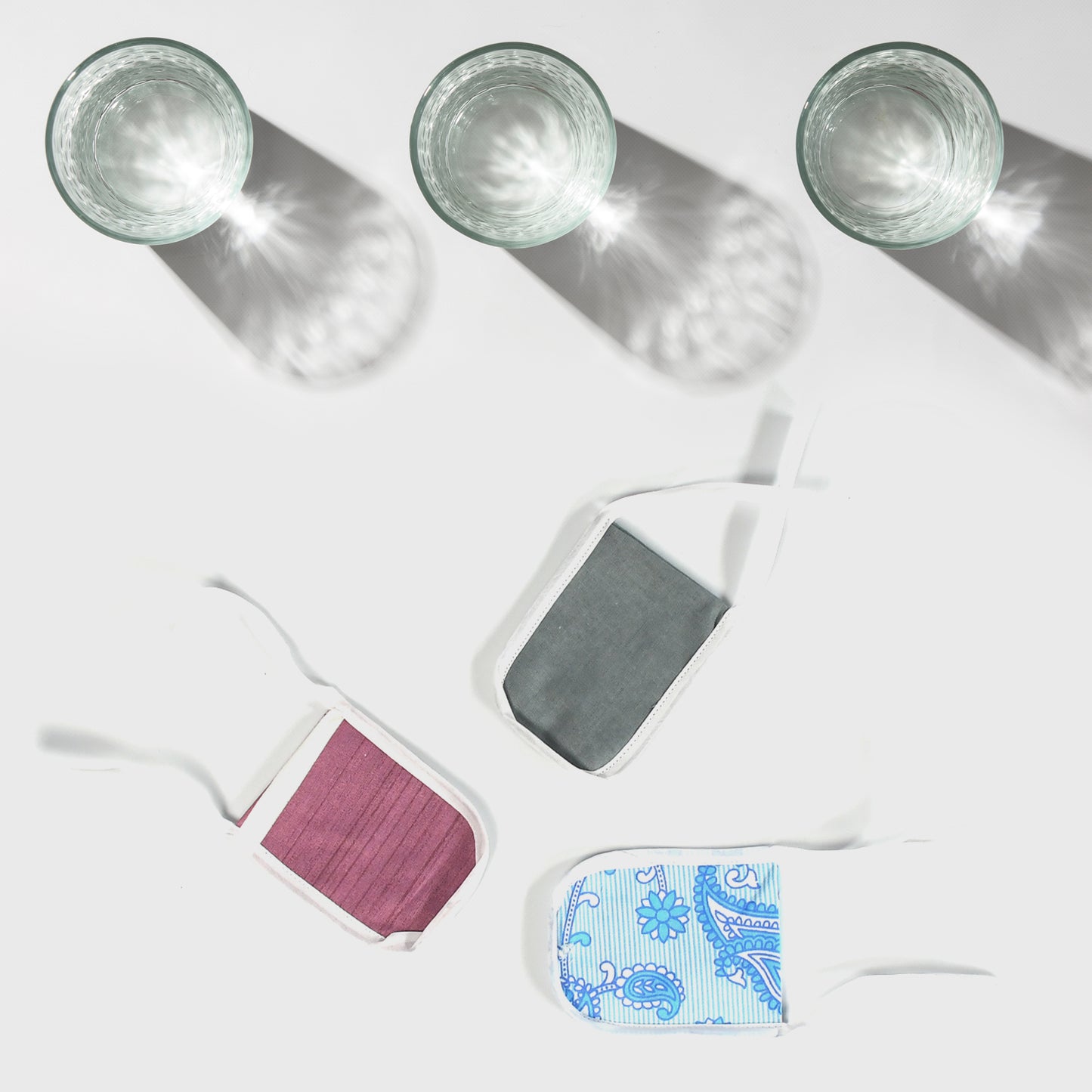 Cotton Water Filter Non Plastic Water Filter Covers Double Layered Cotton Reusable Water Filter For Home Office Multiuse Cover