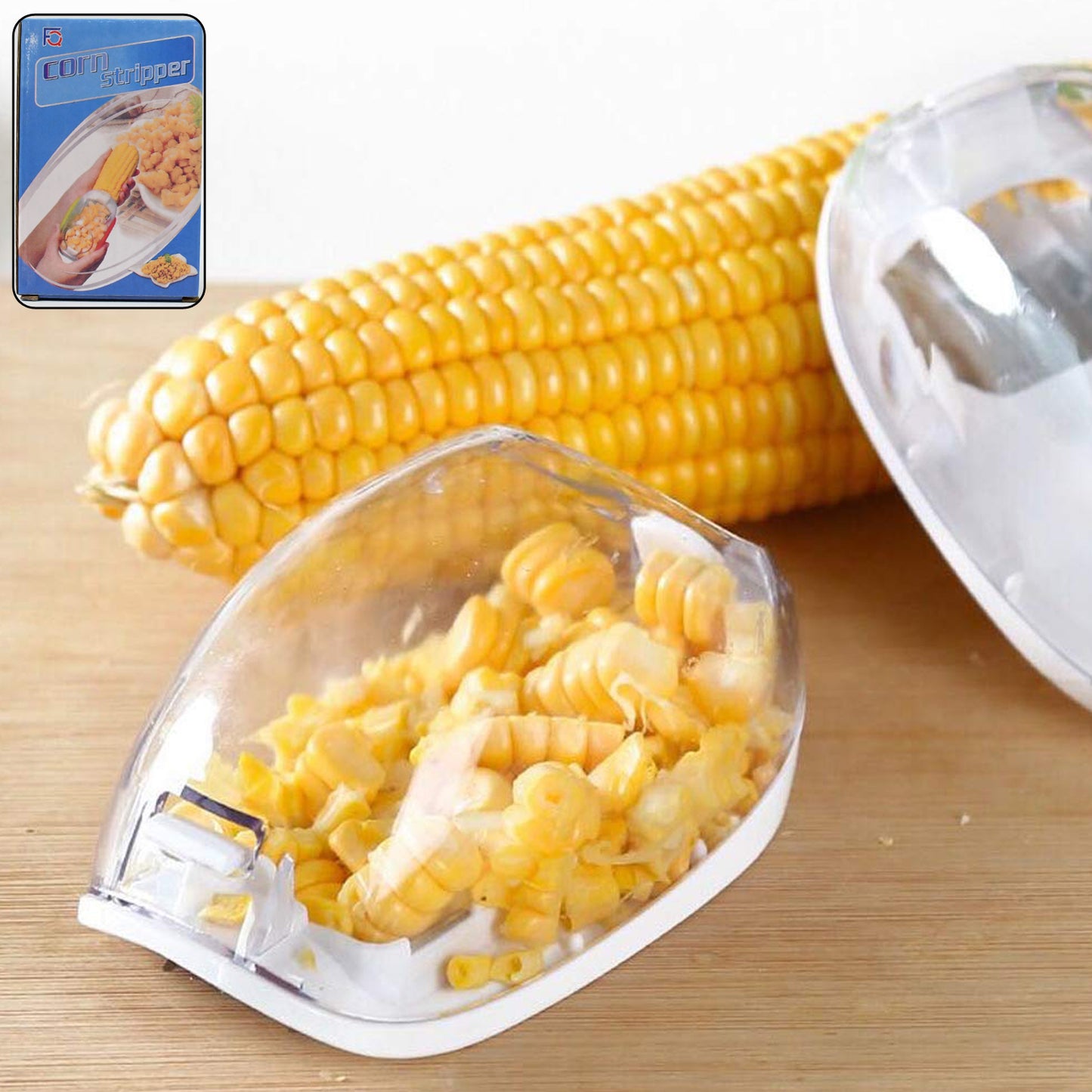 Magicplastic With Steel Blades Corn Remover Kernel Stripper (1 Pc)
