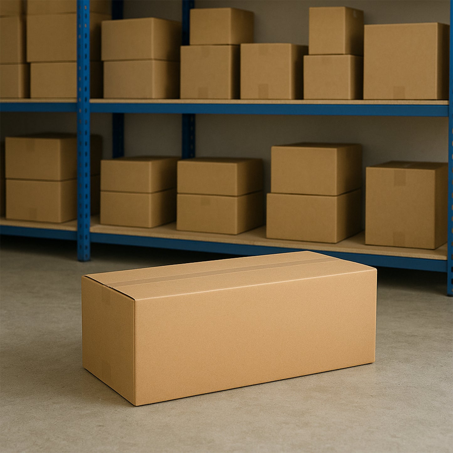 Heavy-Duty Brown Box For Product Packing (17X51X26 Cm 1 Pc)