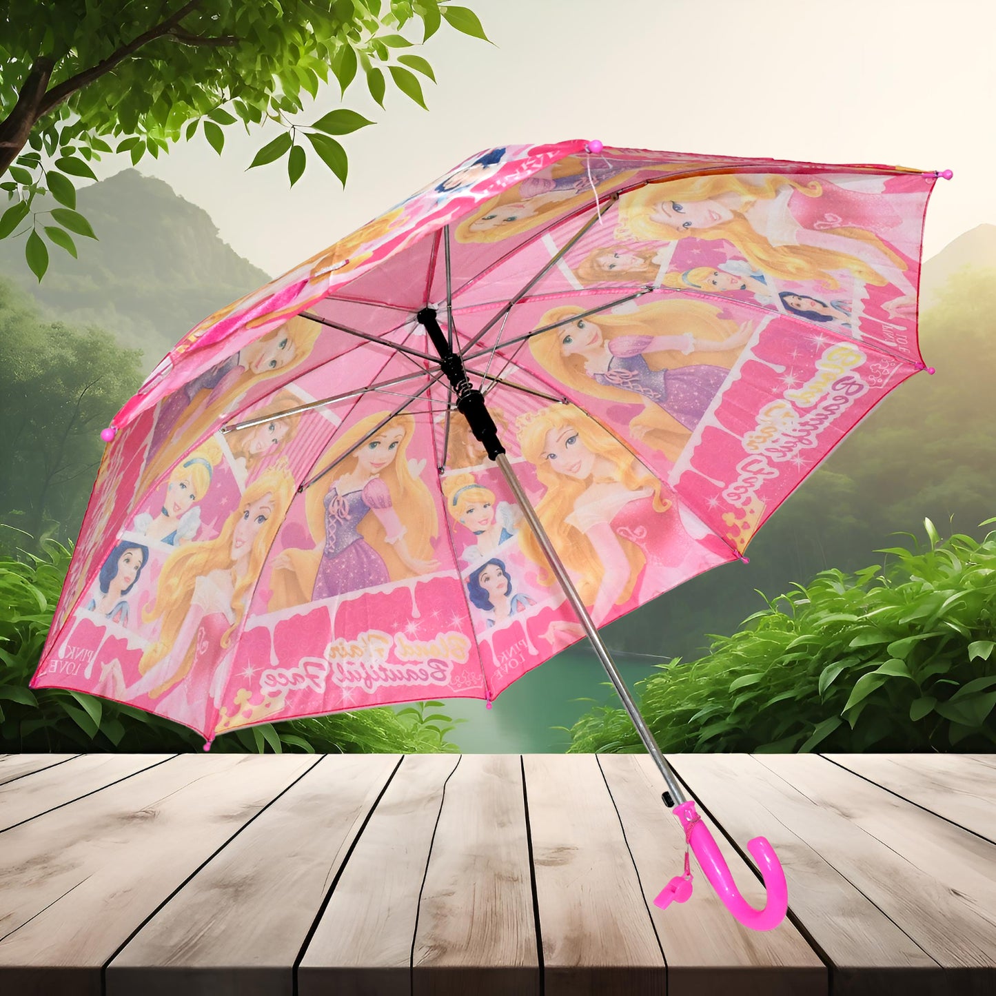 3 Fold Manual Open Umbrella Windproof Sunproof Rainproof With Sturdy Steel Shaft Easy To Hold Carry Umbrella For Women Men Kids (1 Pc)