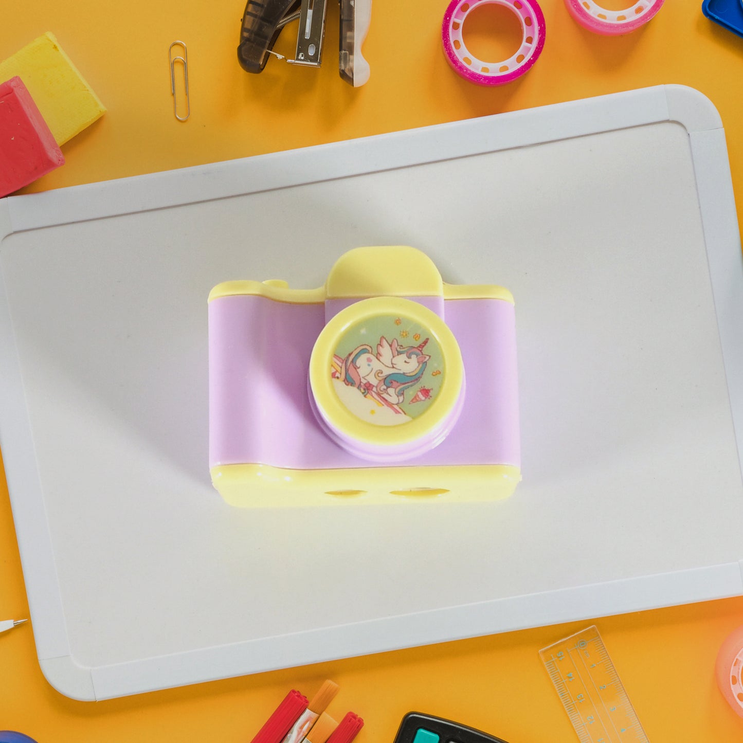 Camera Shape Pencil Sharpener Simple Student Office Sharpener Fashionable And Convenient Lightweight Manual Sharpener For Kids Boys Girls Birthday Return Gifts (1 Pc)