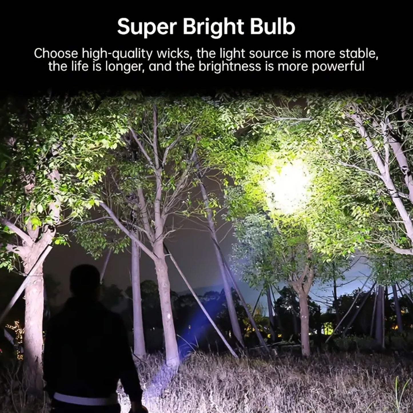 Portable Flashlight Torch Cob 7Led Hand Light Usb Rechargeable Light With Side Light (1 Pc)
