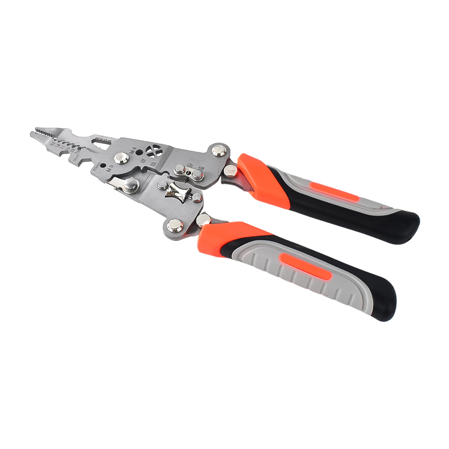 8 In1 Wire Stripper Pliers Soft Grip