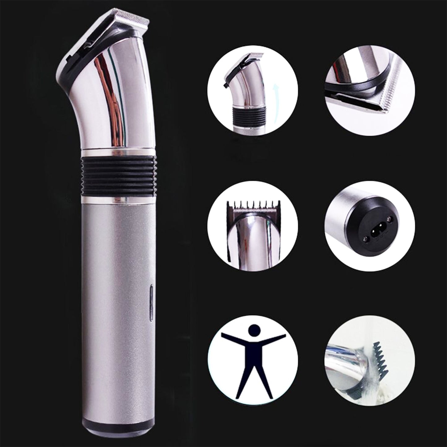 Orbitrechargeable Hair Trimmer For Men (1 Pc)