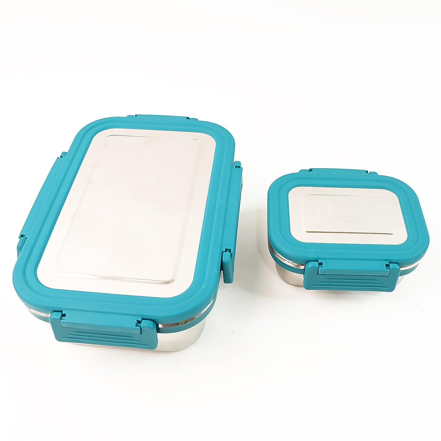 Apexjerry Lunch Box Premium Stainless Steel Food Container (2 Pc 700+200 Ml Approx)