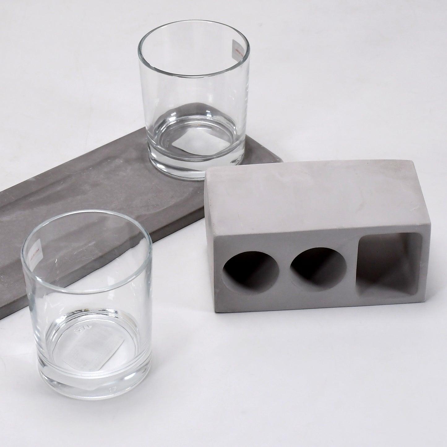 2 Wine Glass Marbal Holder New Attractive Design For Hotel Cafes Use