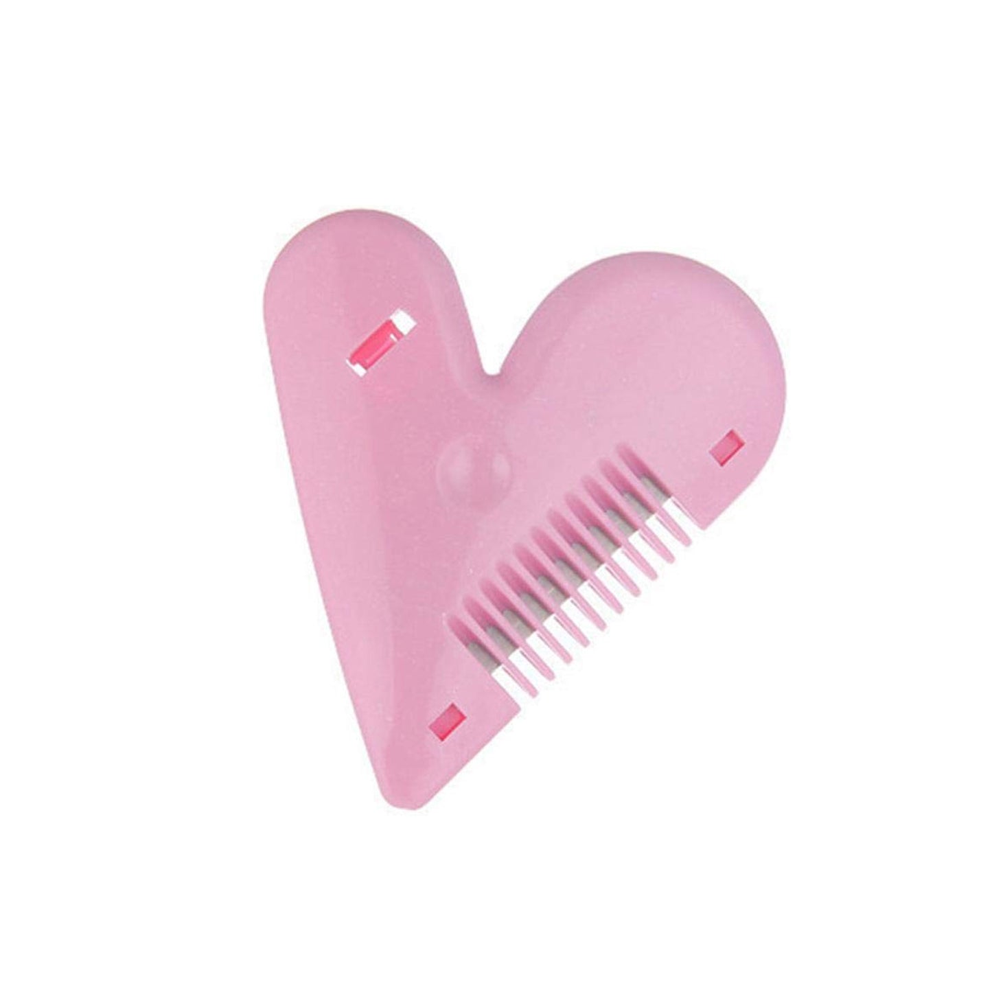 Heartshape Plastic Hair Cutting Scissors (1 Pc With Card Packing)
