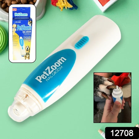 Electric Pet Nail Paw Trimmer Clipper For Dogs And Cats Nail Grinding Trimmer Cordless For Dogs Cats (1 Pc Battery Not Included)