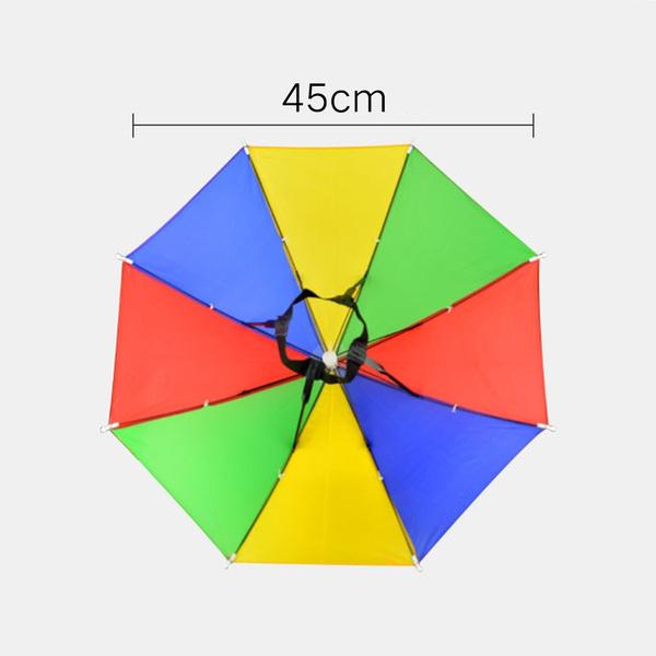 Hands Free Umbrella Hat To Protect From Sun Rain
