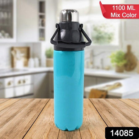 Plastic Sports Bottle Insulated Leakproof Bpa-Free (1100Ml Mix Color)