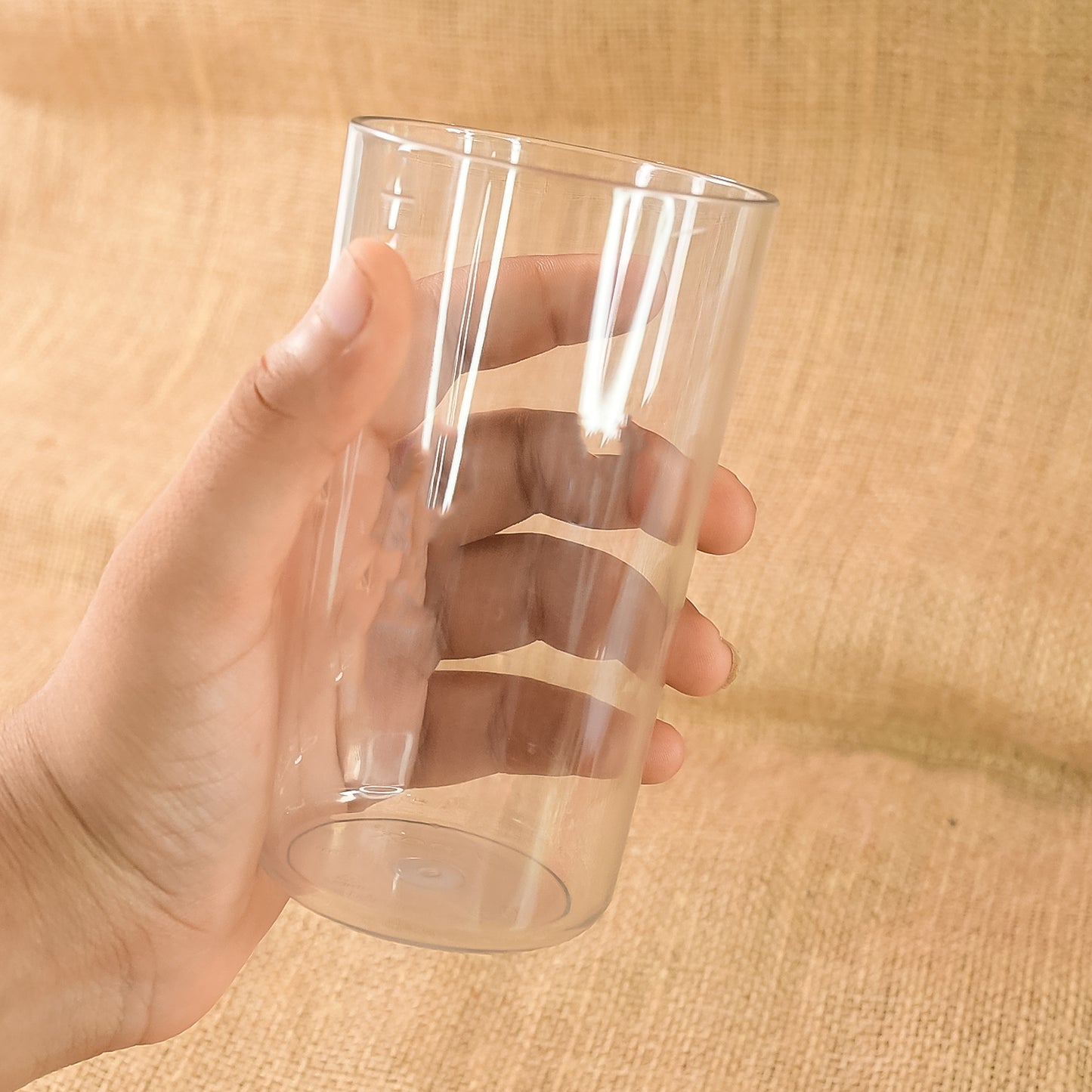 Apexclear Plastic Tumbler Glass Set 6-Piece Unbreakable