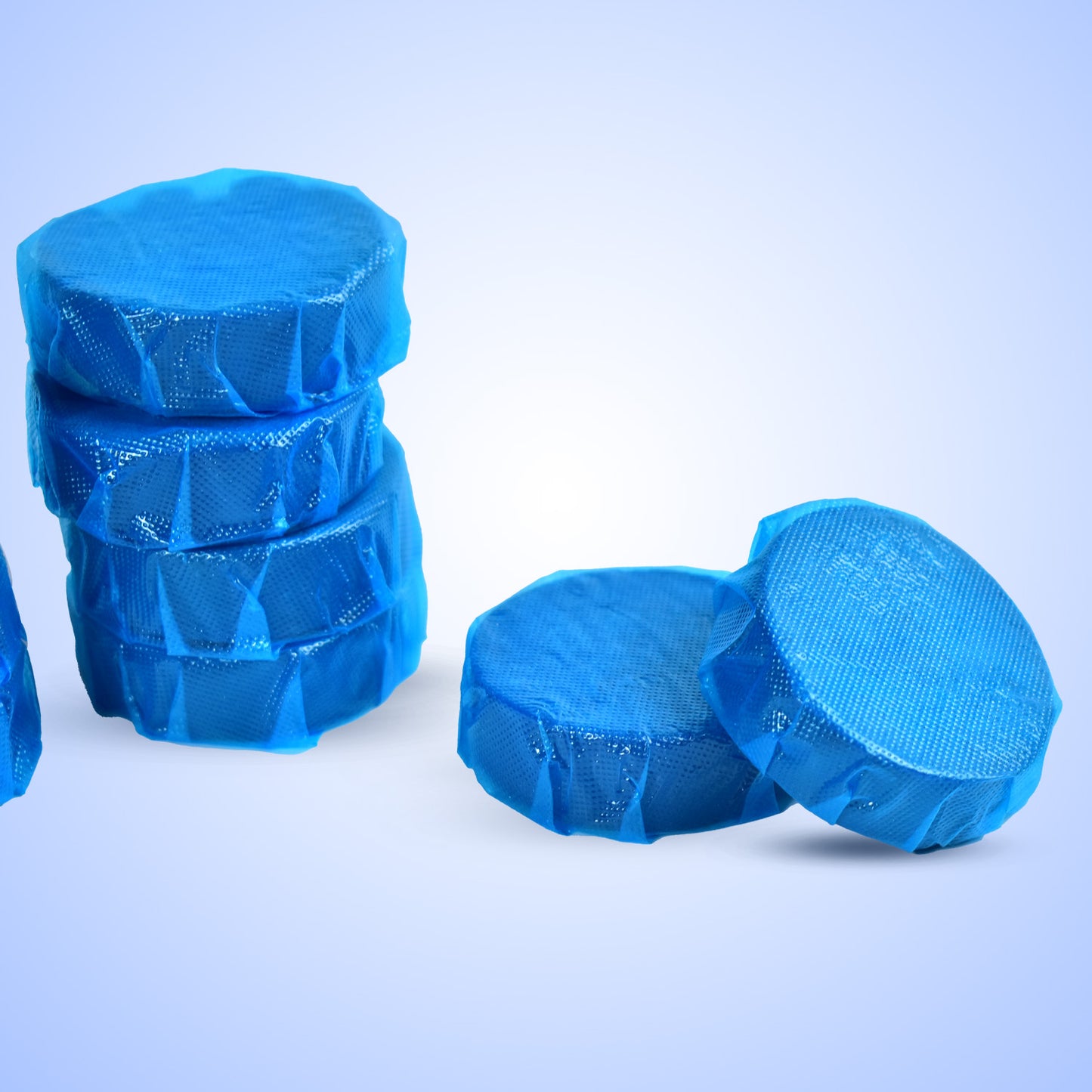 Blue Bubble Toilet Bowring Toilets Toilet Cleaners Powerful Decontamination Durable Bathroom (10Pc)