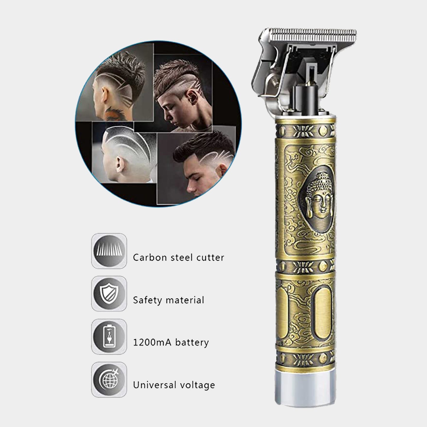 Hair Trimmer For Men Hair Style Trimmer Professional Hair Clipper Adjustable Blade Clipper Shaver For Men