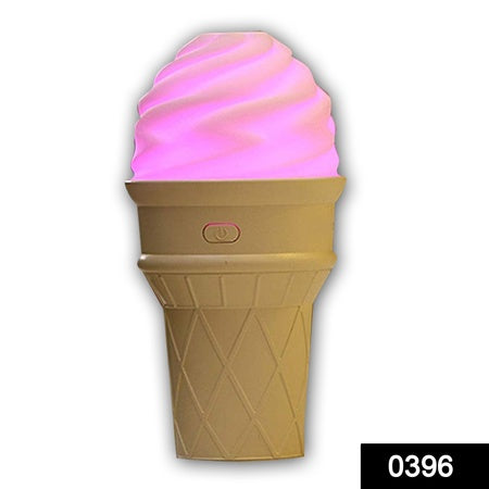 Ice Cream Design Led Humidifier For Freshening Air Fragrance (Multicoloured)