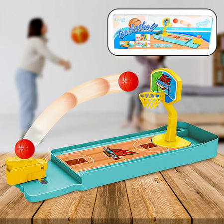 Mini Table Top Finger Basketball Game For Kids - Desktop Game For Kids Adults Basketball Finger Bowling Game Fun Indoor Finger Bowling Game For Boys Girls Family Board Game