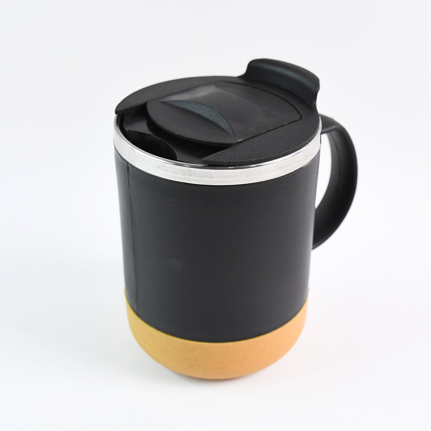 Insulated Coffee Mug With Spill-Proof Lid (Approx 350Ml 1 Pc)