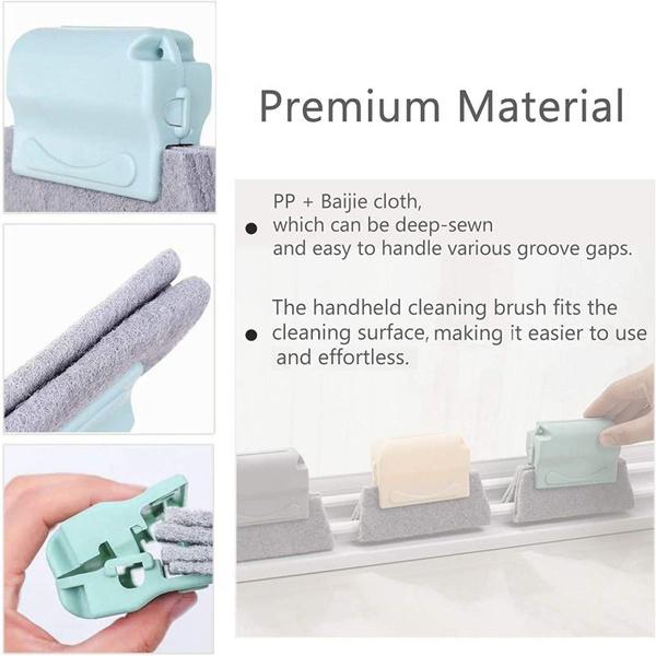 Creative Window Groove Cleaning Brush Hand-Held Cleaner Tools