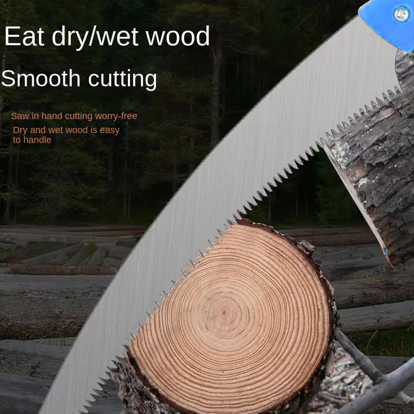 20 Inch Pruning Saw With High Carbon Steel Hand Saw Edge Sharpen Teeth With Cover Packing Perfect For Gardening Grass Tree Cutting Plants Shrubs Wood Branch Cut