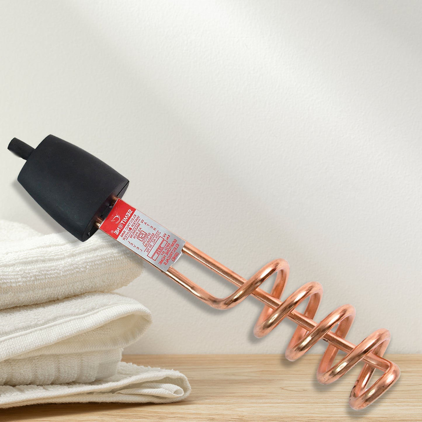 Immersion Water Heater Rod High-Performance Copper Heating Element With Shockproof Handle