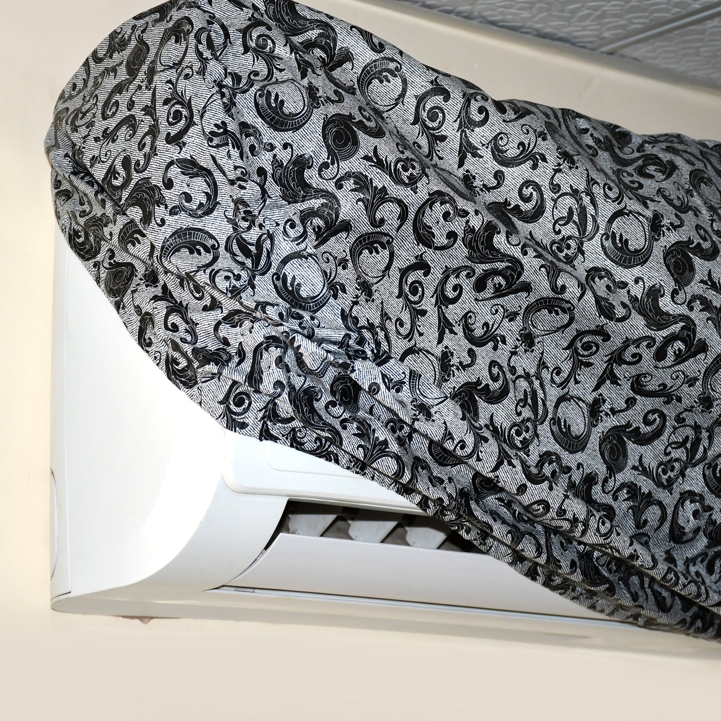 Stretchable Ac Cover Protection From Dusts Insects And Corrosion Winter Friendly Cover