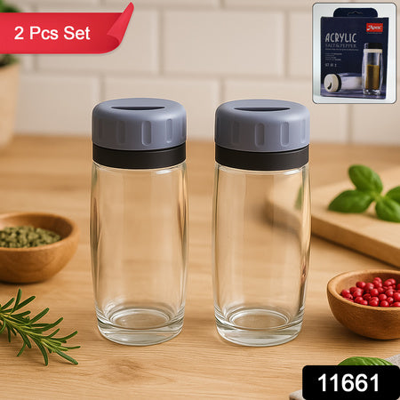Apexacrylic Salt And Pepper Shaker Set Of 2