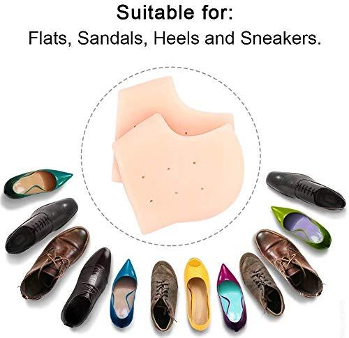 Anti Crack Silicon Gel Heel Moisturizing Socks For Foot Care Men Women (Loose Pack)