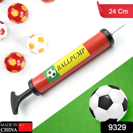 Inflator Air Ball Pump Soft Bouncing Ball Development Kids Toy Sports Plastic Pump For Soccer Basketball Football Volleyball Ball (24 Cm)