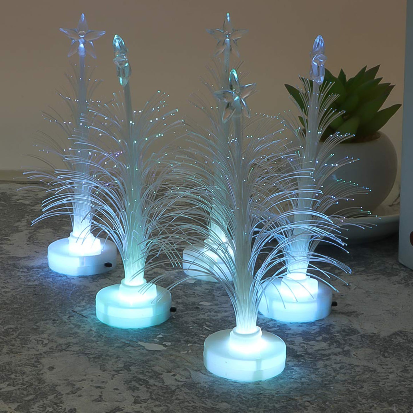 Treeled Candlelight Colourful Candle Decoration Led Light Night (1 Pc)