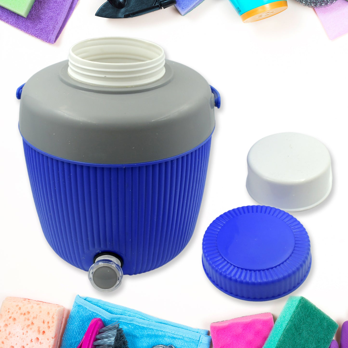 Insulated Water Jug Insulated Plastic Water Jug With A Sturdy Handle Water Jug Camper With Tap Plastic Insulated Water Water Storage Cool Water Storage For Home Travelling (6000 Ml )