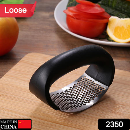 Multipurpose Garlic Presser Squeeze Press Crusher Stainless Steel Kitchen Tools Quick Handy Ginger Garlic Crusher