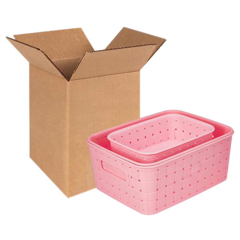 Multipurpose Smart Shelf Basket Storage Basket (Set 3 Pc)
