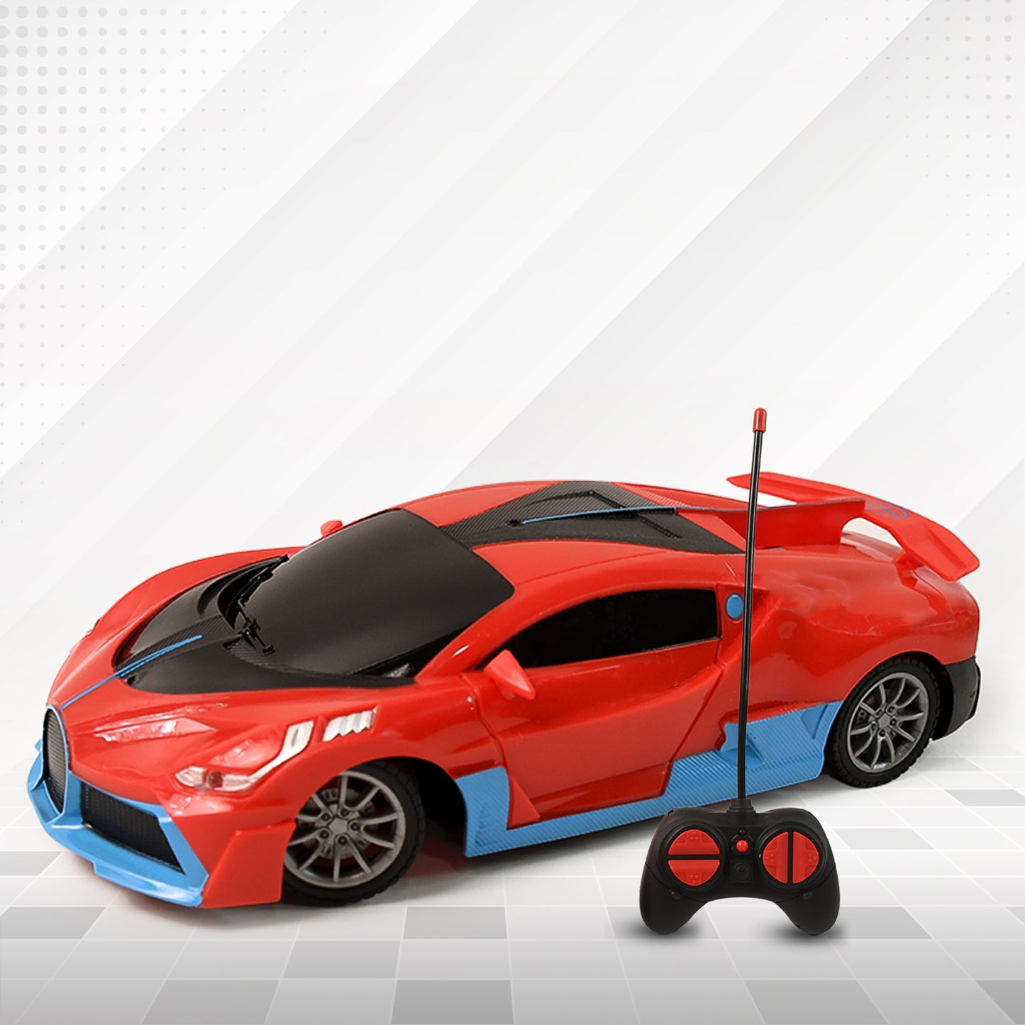 High-Speed Rc Sports Car With Spray Exhaust Effect (1 Set)