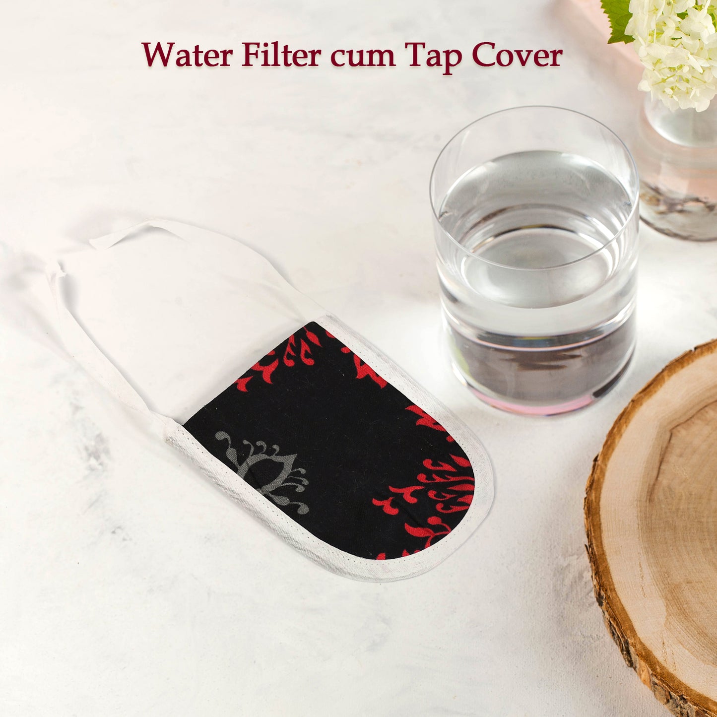Cotton Water Filter Non Plastic Water Filter Covers Double Layered Cotton Reusable Water Filter For Home Office Multiuse Cover