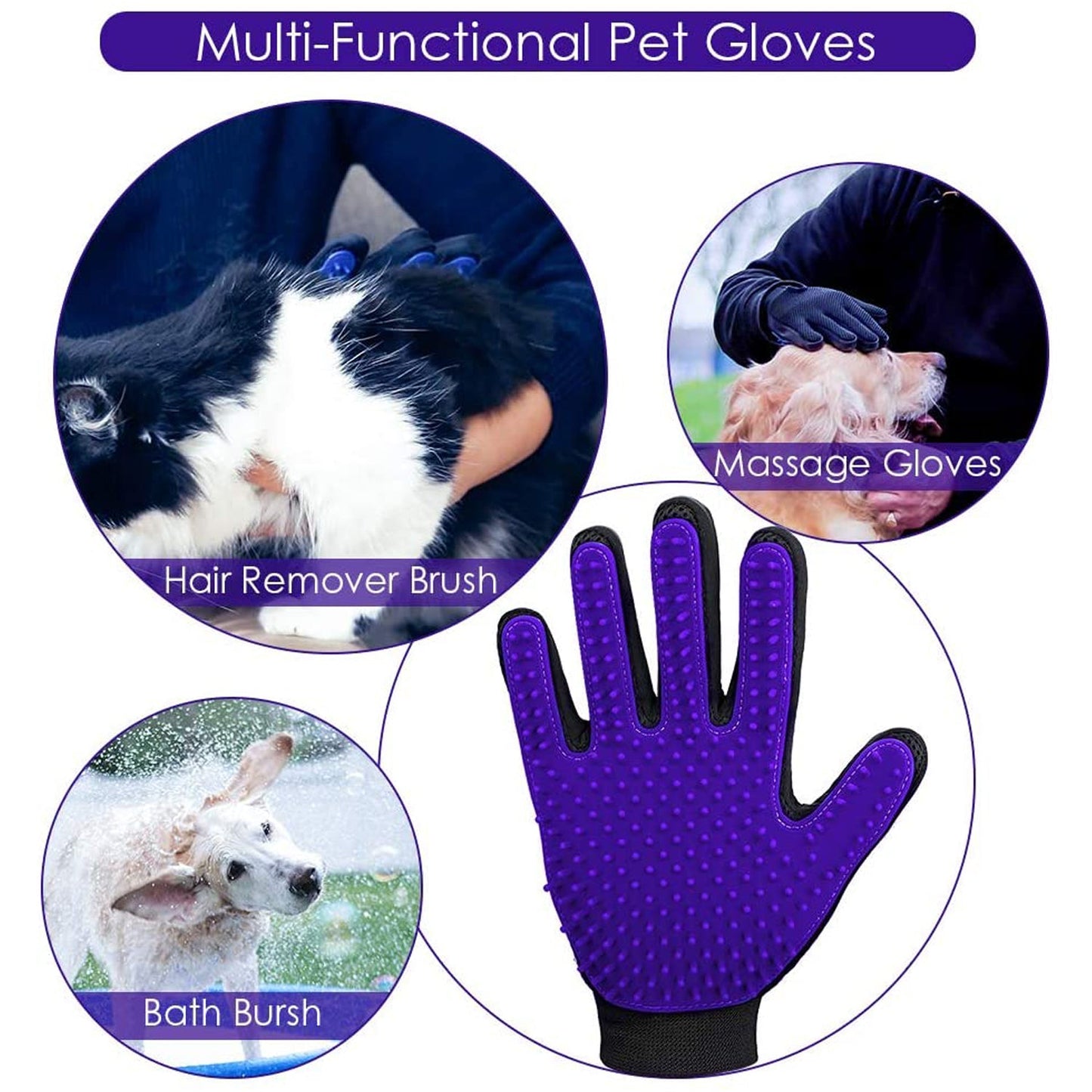 1 Pc Purple True Touch Used In All Kinds Of Household And Official Kitchen Places Specially For Washing And Cleaning Utensils And More.
