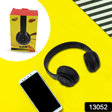 Wireless Headphone Over The Head Bluetooth Headset Foldable Headband Hands-Free With Calling Function (1 Pc)