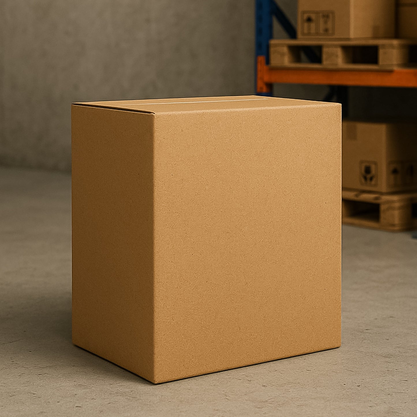 Heavy-Duty Brown Box For Product Packing ( 68X56X38Cm 1 Pc)