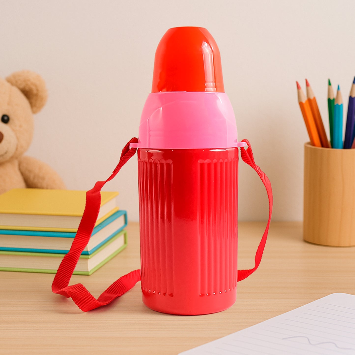 500Mlkids Insulated Plastic Water Bottle (1 Pc)