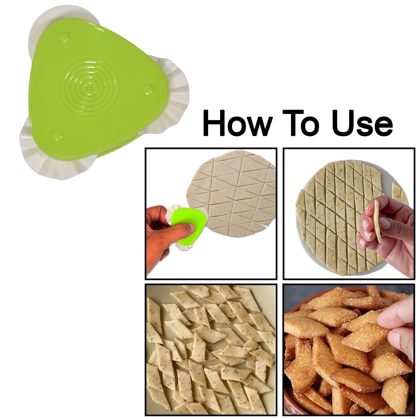 3In1 Multipurpose Triangular Cutter
